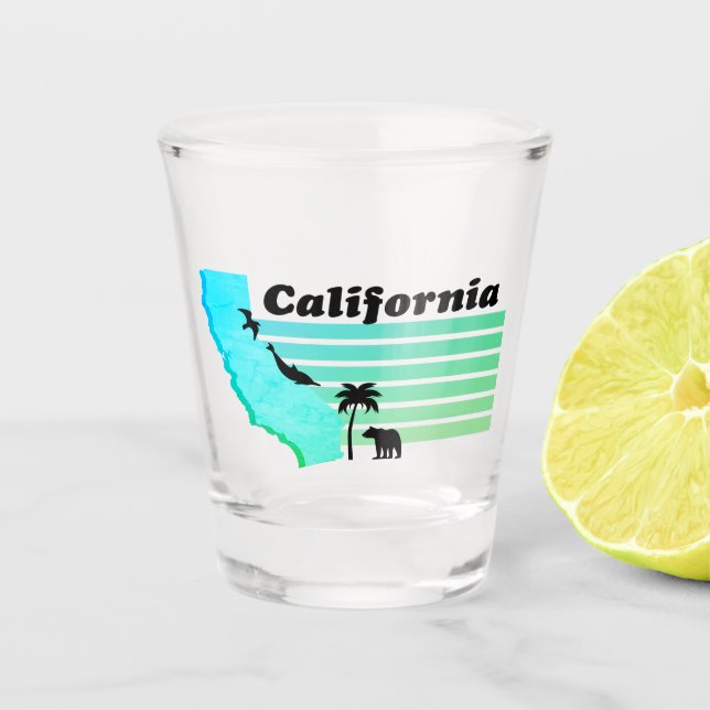 Vaso De Chupito Cristal de California (Anverso)