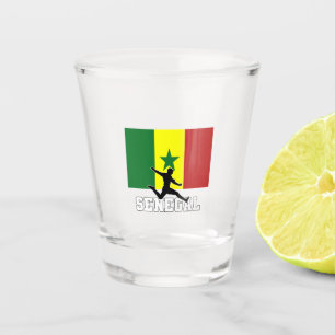 Vaso De Chupito Cristal de disparo a la selección nacional de fútb