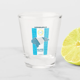 Vaso De Chupito Cristal de disparo de eclipse anual de Honduras