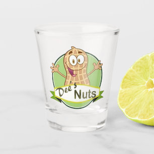 Vaso De Chupito Cristal de disparo de la marca de nueces de Dee