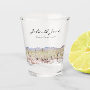Vaso De Chupito Cristal de disparo del desierto personalizado de A