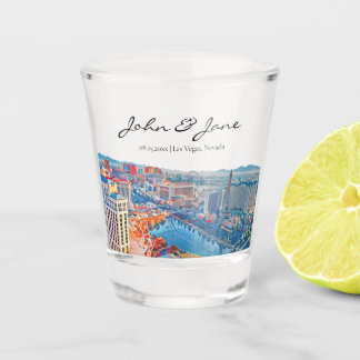 Vaso De Chupito Cristal de disparo personalizado en la línea aérea