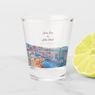 Vaso De Chupito Cristal de disparo personalizado en la línea aérea