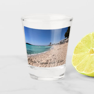Vaso De Chupito Cristal de disparo (Playa Nissi)