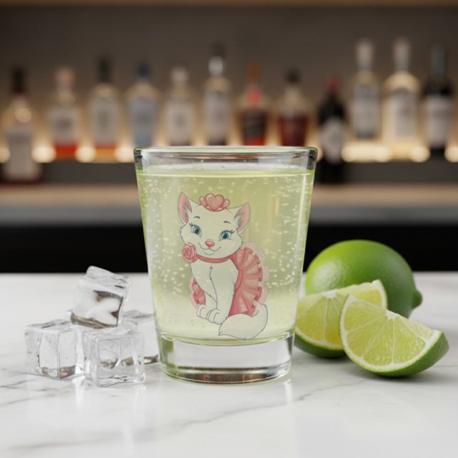 Vaso De Chupito Cristal Kitty Shot (Subido por el creador)