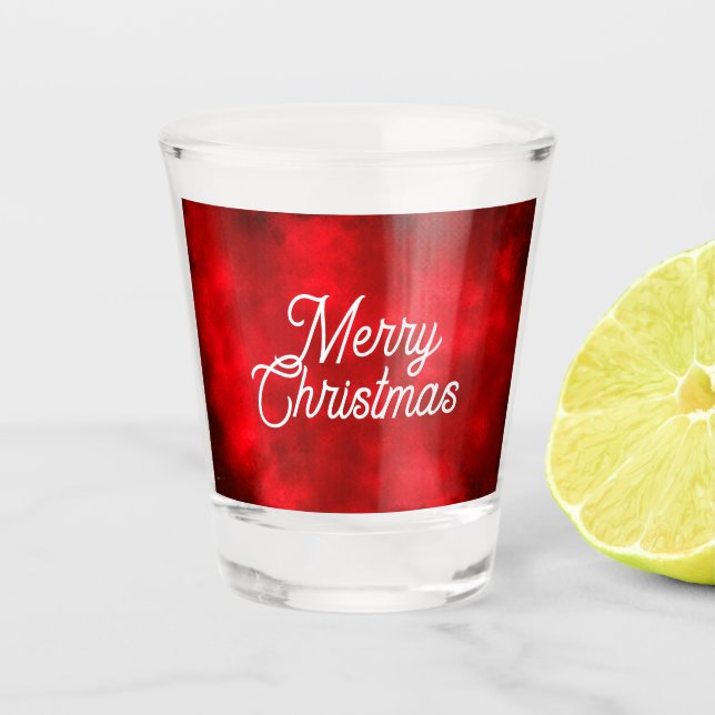Vaso De Chupito Cristal navideño (Anverso)