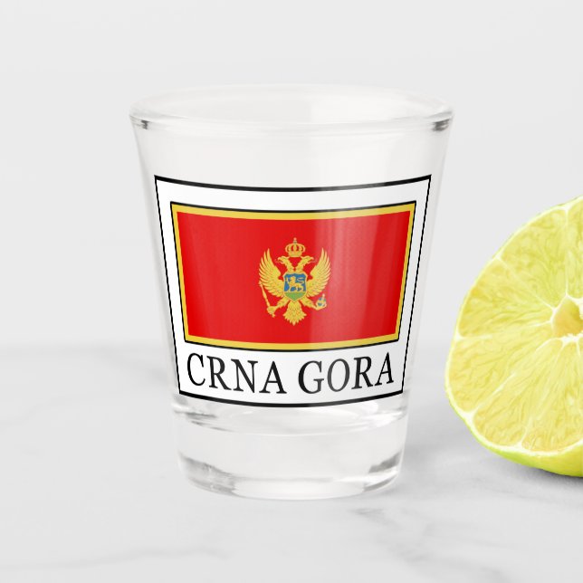 Vaso De Chupito Crna Gora (Anverso)