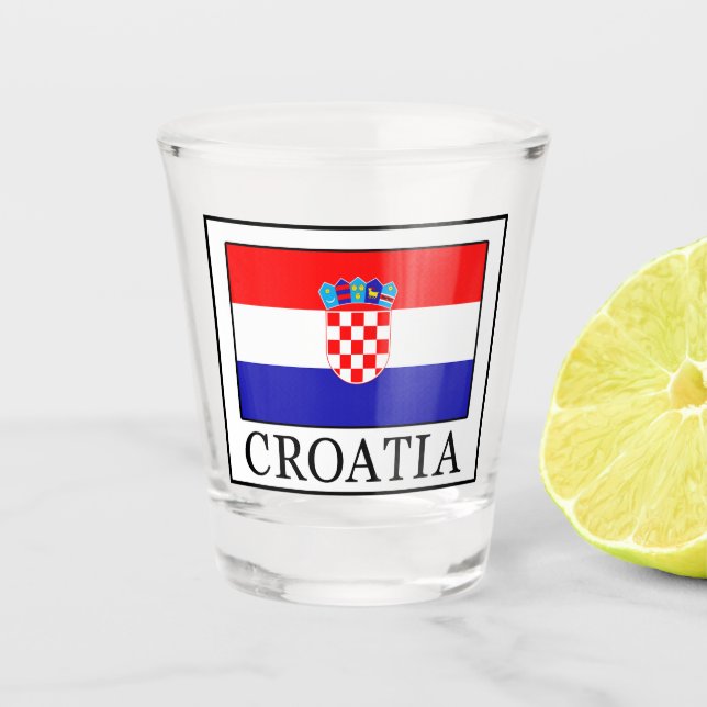 Vaso De Chupito Croacia (Anverso)