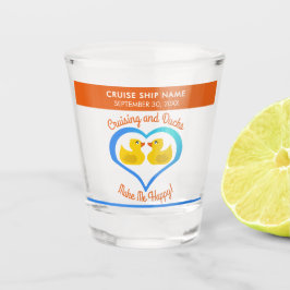 Vaso De Chupito Cruising and Ducks Make Me Happy-Personalizado