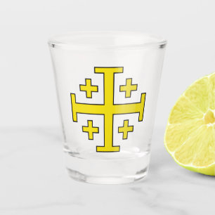 Vaso De Chupito Cruz de Jerusalén
