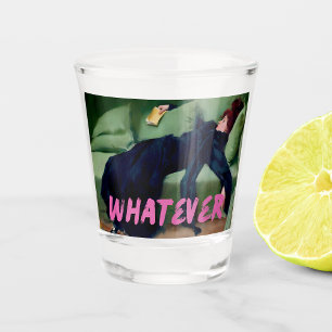 Vaso De Chupito Cualquier Drinkware, Mujer Vintage Alteró Retrato