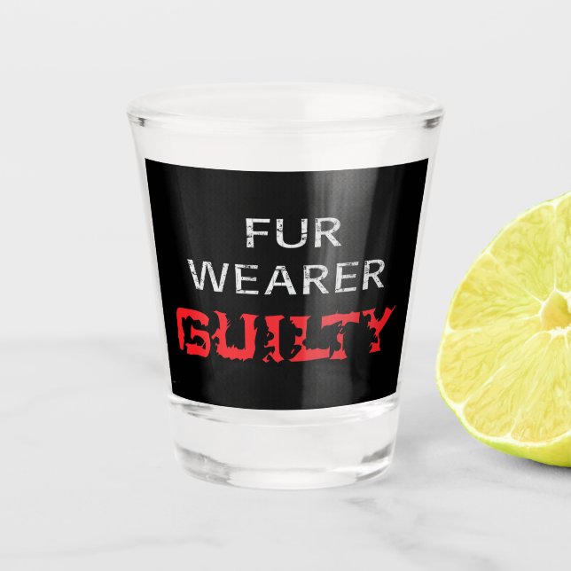 Vaso De Chupito Cuatro de los culpables (Anverso)