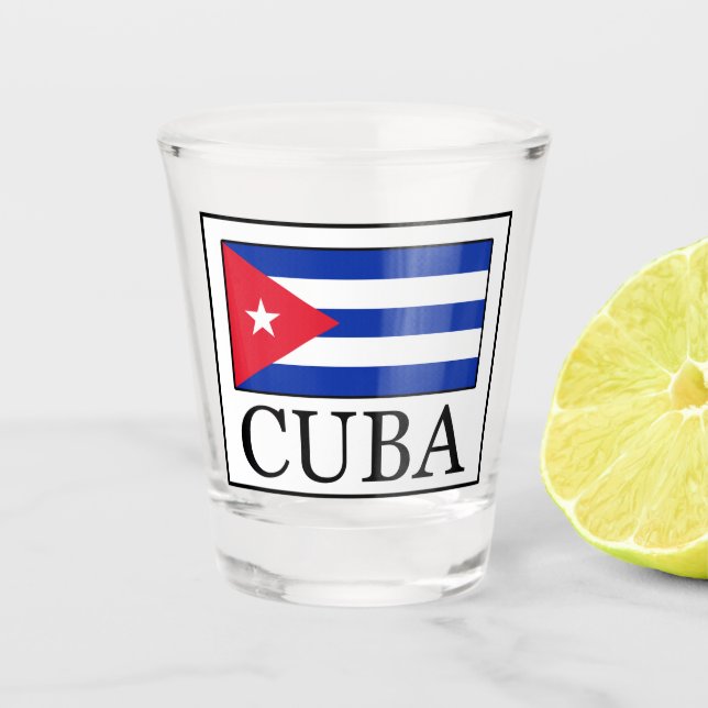 Vaso De Chupito Cuba (Anverso)