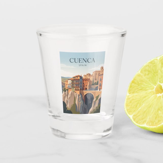 Vaso De Chupito Cuenca España (Anverso)