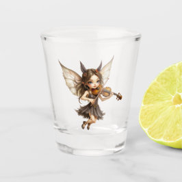 Vaso De Chupito Cuerdas Susurrantes de la Hada del Atardecer.