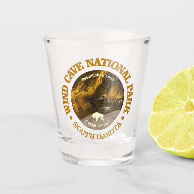 Vaso De Chupito Cueva de viento (NP2) (Anverso)