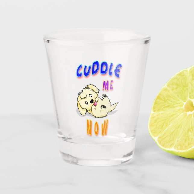 Vaso De Chupito Cuidarme ahora (Anverso)