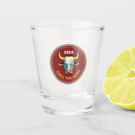 Vaso De Chupito Cull The Heed Merit Badge Vidrio De Balazo