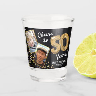 Vaso De Chupito Cumpleaños 50 Aniversario 2 Fotos