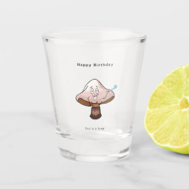Vaso De Chupito Cumpleaños de hongo