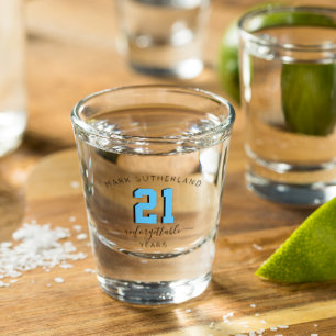 Vaso De Chupito Cumpleaños importante Keepsake personalizado