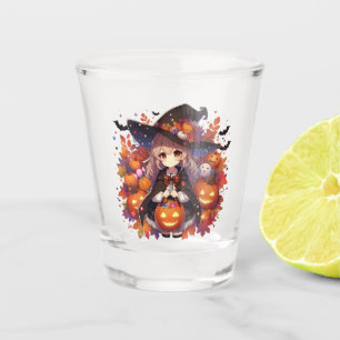 Vaso De Chupito Cura, bruja anime Halloween