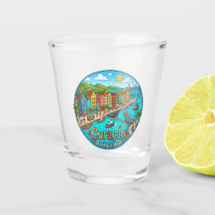 Vaso De Chupito Curaçao Reino de los Países Bajos
