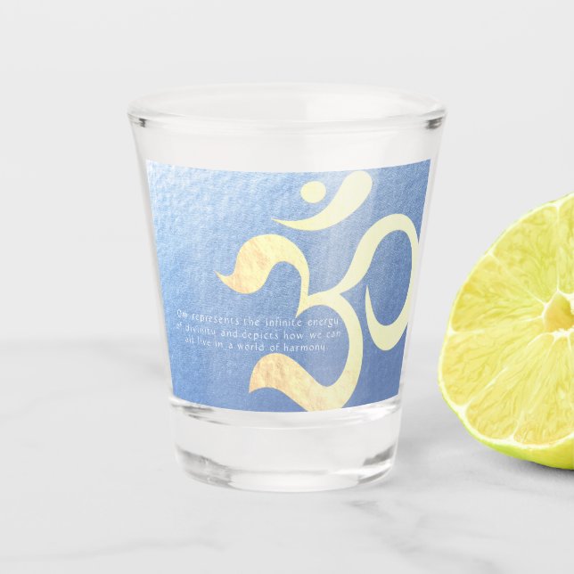 Vaso De Chupito Curso de medicina de yoga para entrenador de vida  (Anverso)