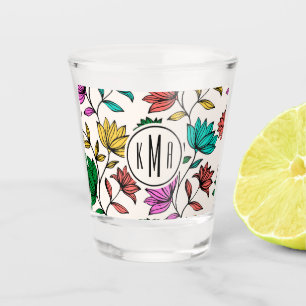 Vaso De Chupito Cute Floral