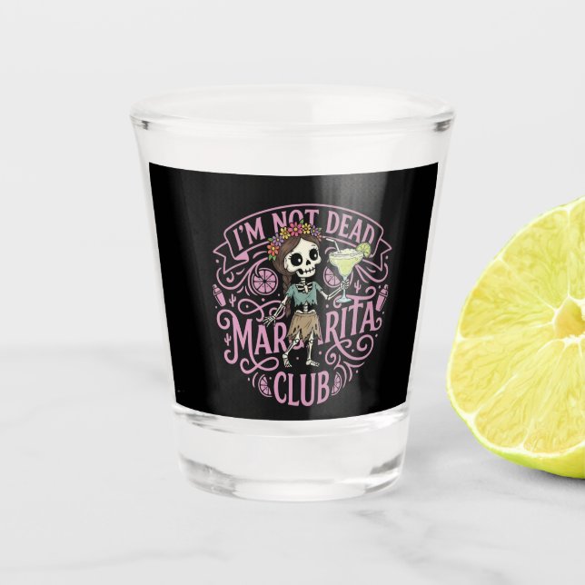 Vaso De Chupito Cute Margarita  Skelton (Anverso)