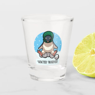 Vaso De Chupito Cute pingüino invierno Warmer Funny Balaclava Pers