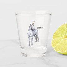 Cute Unicornio Shot Glass