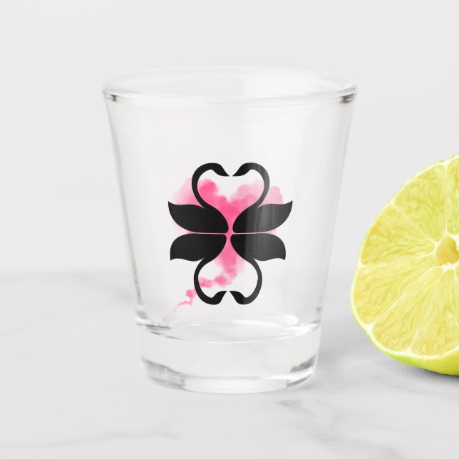 Vaso De Chupito Cygnes Verre à shot (Anverso)