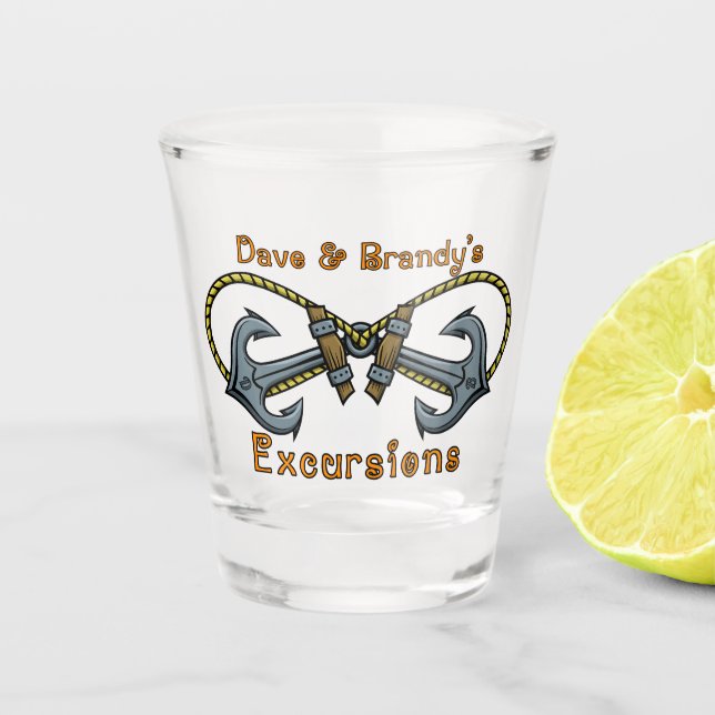 Vaso De Chupito D&B Shotglass (Anverso)