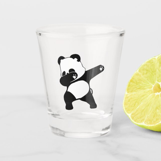 Vaso De Chupito Dabbing Panda (Anverso)