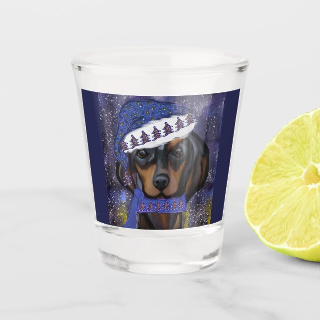 Vaso De Chupito Dachshund (Anverso)