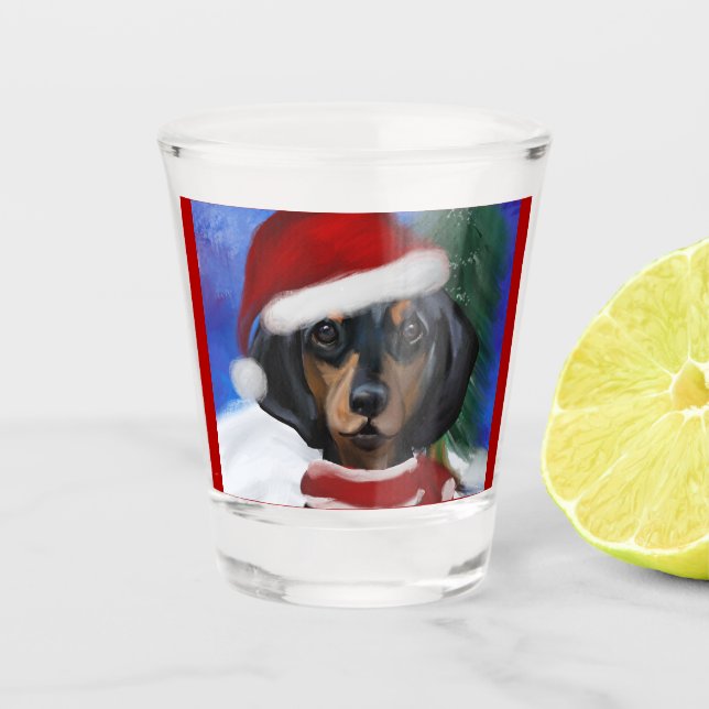 Vaso De Chupito Dachshund (Anverso)