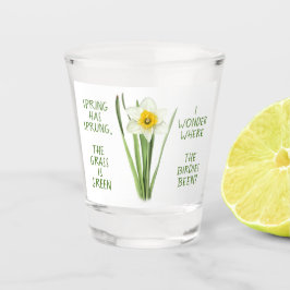Vaso De Chupito Daffodil Spring Personalizable