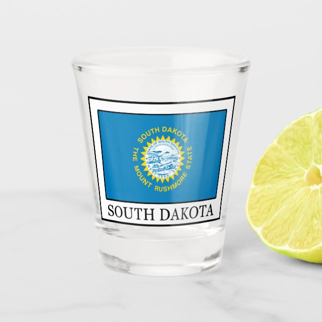Vaso De Chupito Dakota del Sur (Anverso)