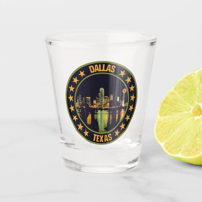 Vaso De Chupito Dallas (Anverso)