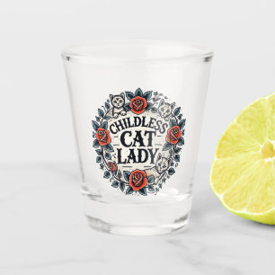 Vaso De Chupito Dama de gato infantil