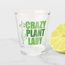 Vaso De Chupito Dama de planta loca