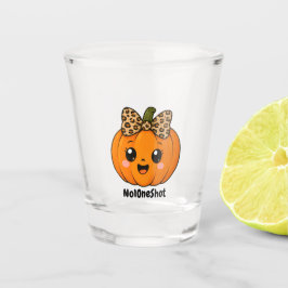 Vaso De Chupito Danishq Lindo Pequeño Pumpkin Naranja Personalizar