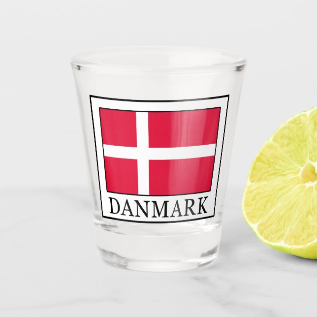 Vaso De Chupito Danmark (Anverso)