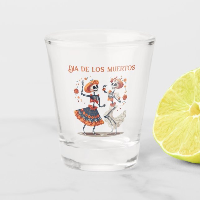 Vaso De Chupito Danza de dulce espíritu, personalizado (Anverso)