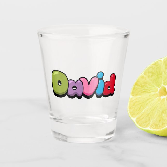 Vaso De Chupito David (Anverso)