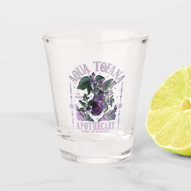 Vaso de Chupito de Aqua Tofana (Anverso)