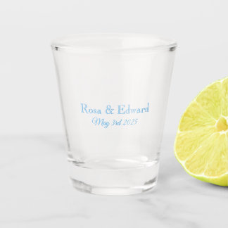 Vaso de chupito de boda