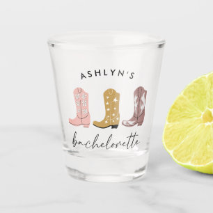 Vaso de chupito de Botas de Vaquero del Oeste para