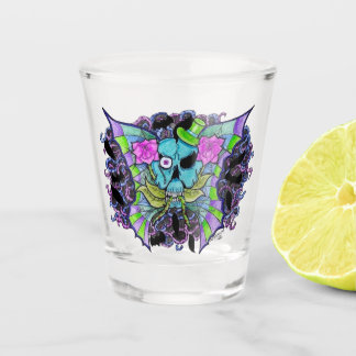 Vaso de chupito de cráneo alado Psyko-Daizie